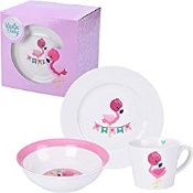 RRP £13.99 3 Piece Childrens Dinnerware Set