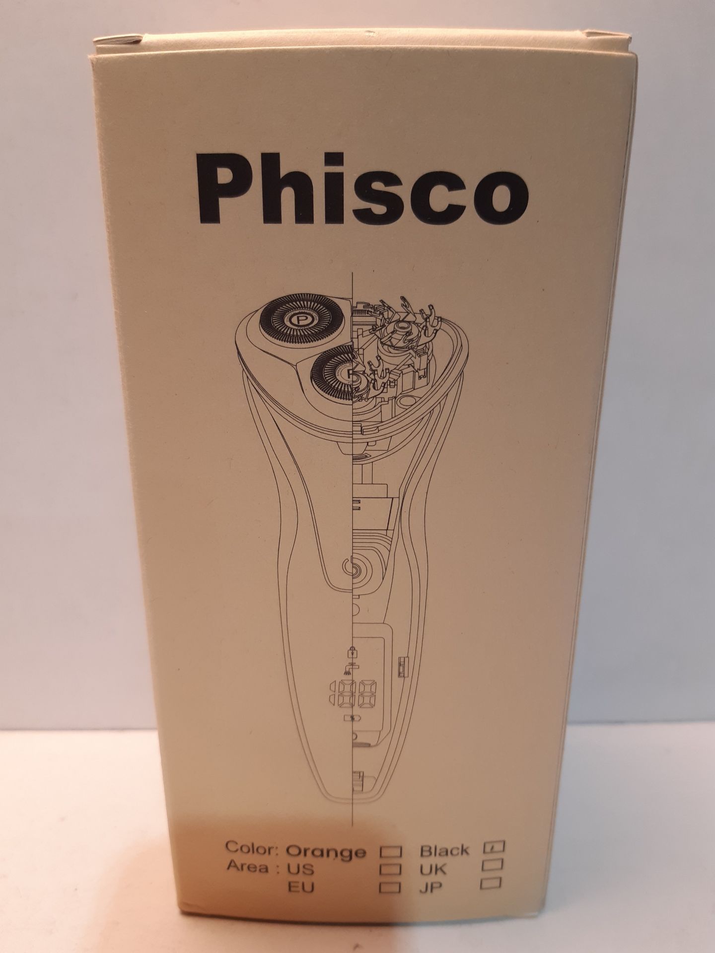 RRP £36.98 Phisco Electric Shavers Men Wet and Dry - Image 2 of 2