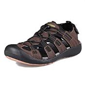 RRP £40.61 GRITION Men's Walking Sandals Outdoor Sport Adjustable