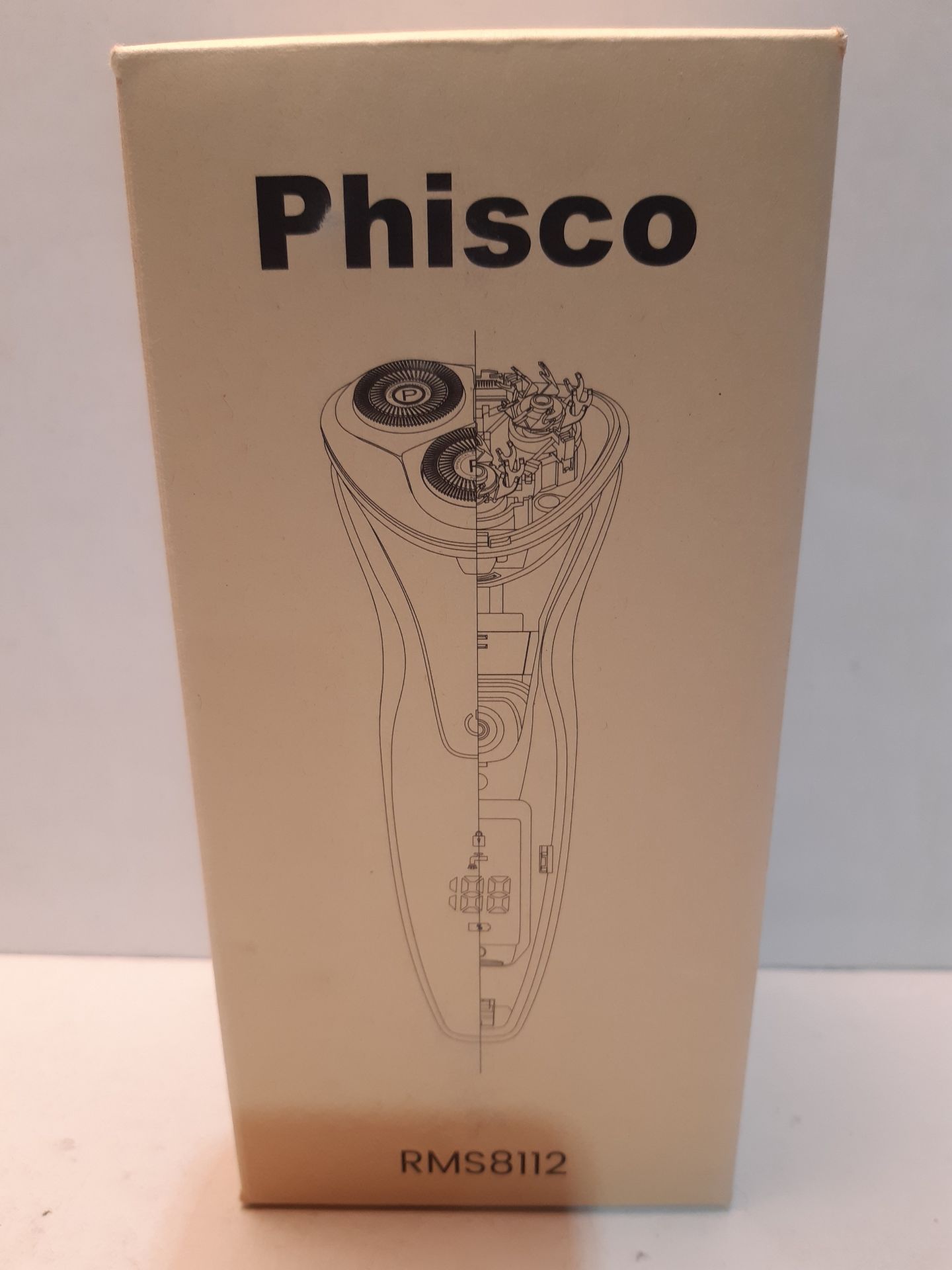 RRP £36.98 Phisco Electric Shavers Men Wet and Dry - Image 2 of 2