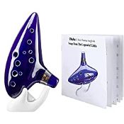RRP £15.32 Ohuhu Zelda Ocarina with Song Book (Songs From the Legend of Zelda)