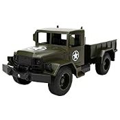 RRP £21.62 High Simulation Children Sound Light Military Jeep Car Model