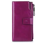 RRP £20.98 S-ZONE Women RFID Blocking Wallet Large Capacity Luxury