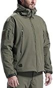 RRP £47.44 FREE SOLDIER Mens Waterproof Jackets Winter Casual