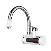 RRP £35.99 Instant Tankless Electric Water Heater Faucet