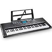 RRP £57.98 Ohuhu Electric Keyboard Piano 61-Key