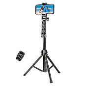 RRP £21.98 YOTOCversion 1.7 Meter/67 inch Phone Tripod Stand &