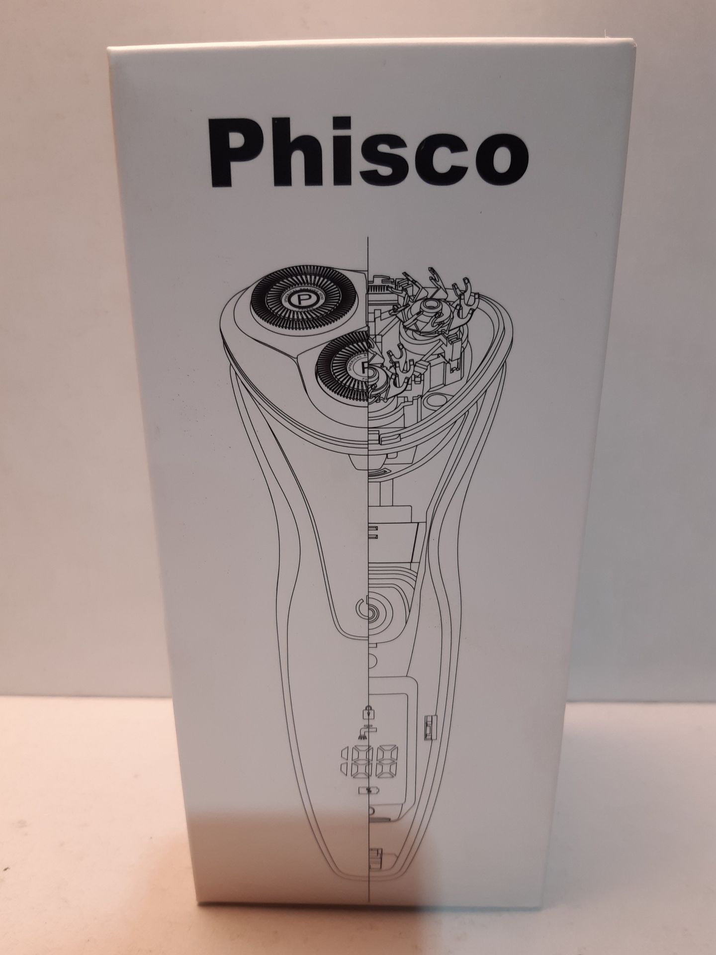 RRP £36.98 Phisco Electric Shavers Men Wet and Dry - Image 2 of 2