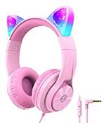 RRP £18.52 Kids Headphones with Microphone