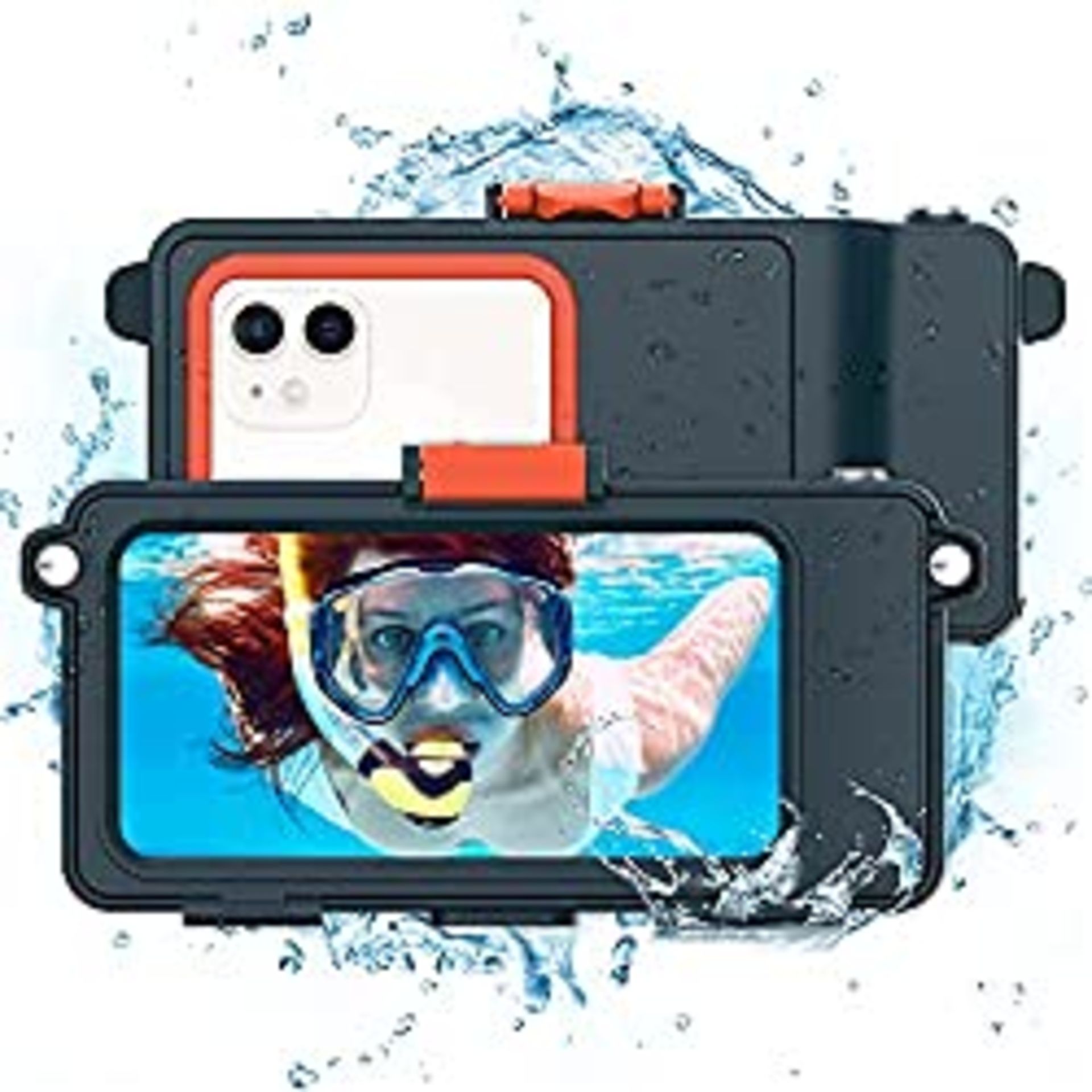 RRP £32.99 DEJIMAX Waterproof Phone Case for under 6.7 inches Phone