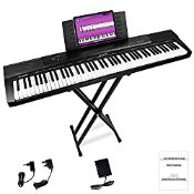 RRP £197.20 Vangoa 88 Keys Piano Keyboard Full Size Velocity Sensitive