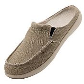 RRP £24.00 Mens Slippers with Arch Support
