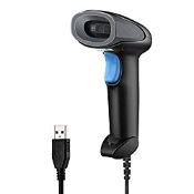RRP £24.98 Eyoyo Wired 1D 2D Barcode Scanner