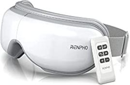 RRP £55.99 RENPHO - Eye Massager with Remote Control & Heat