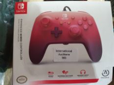 NINTENDO SWITCH ENHANCED WIRED CONTROLLERCondition ReportAppraisal Available on Request - All