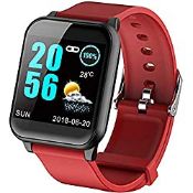 RRP £42.98 Fitness Tracker Smart Watch Heart Rate Monitor Blood
