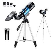 RRP £49.99 Astronomical telescope 30070 with extension-type tripod_finderscope