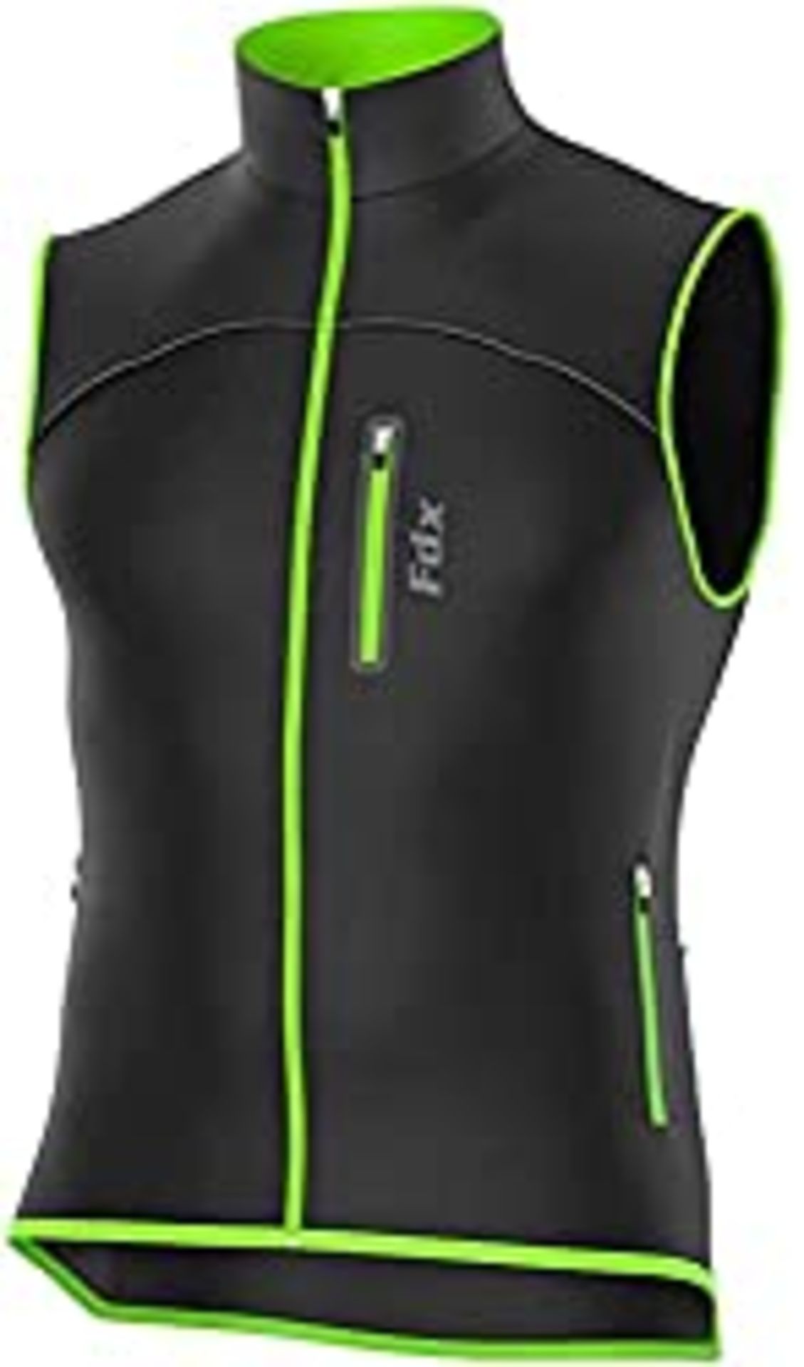 RRP £24.00 Fdx Cycling Gilet Men s Thermal Softshell