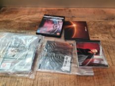 X 5 ITEMS TO INCLUDE SIMPLY RED, ABBA VOYAGE CDS, INTERCELLARD DVD AND OTHER DVD