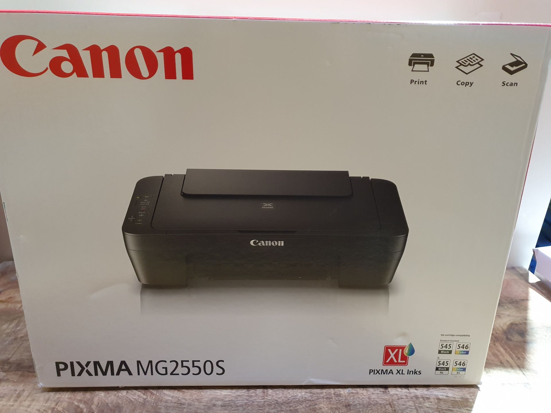 RRP £68.33 Canon PIXMA MG2550S 4800 X 600 All-in-One Printer - Image 2 of 2