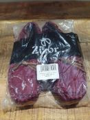 X 1 PAIR BURGUNDY MENS SLIPPERS RRP £11Condition ReportAppraisal Available on Request - All Items