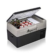 RRP £233.45 Alpicool G22 Car Fridge 22 Litre Mini Fridge 12/24v