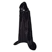 RRP £12.98 Full Length Hooded Velvet Cloak