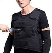 RRP £74.40 YD Body Anti Knife Stab Front and Back Proof Vest Concealed