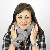 RRP £16.99 Vibrating Neck Massager Battery Operated