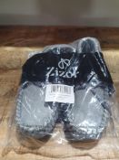 X 1 PAIR MENS GREY SLIPPERS RRP £11Condition ReportAppraisal Available on Request - All Items are