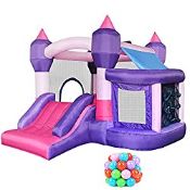 RRP £239.99 BESTPARTY Inflatable Kids Bouncy Castle
