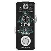 RRP £23.98 Vivlex Classic Distortion Guitar Effects Pedal Mini