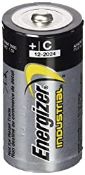 RRP £10.79 Energizer 636107 Industrial/Disposable C Battery (Pack of 12)