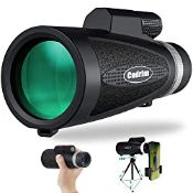 RRP £30.48 12x50 Monocular Telescope HD Handy Monocular Scope