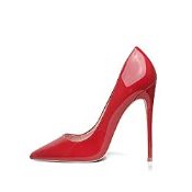 RRP £36.98 GENSHUO Women Fashion Pointed Toe High Heel Pumps Sexy