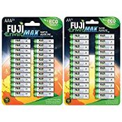 RRP £20.84 Fuji EnviroMAX Super Alkaline AA + AAA Pack - Eco Friendly