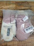 RRP £17.56 Ladies Mule Slippers DUN 96 (8 UK, Pink)
