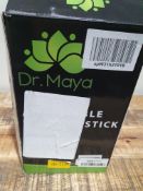 RRP £29.84 Walking Cane by Dr. Maya with Free Portable Car Handle Tips & LED Lights