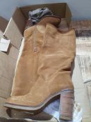 SIZE EU 37 SUEDE BOOTS RRP £74.99