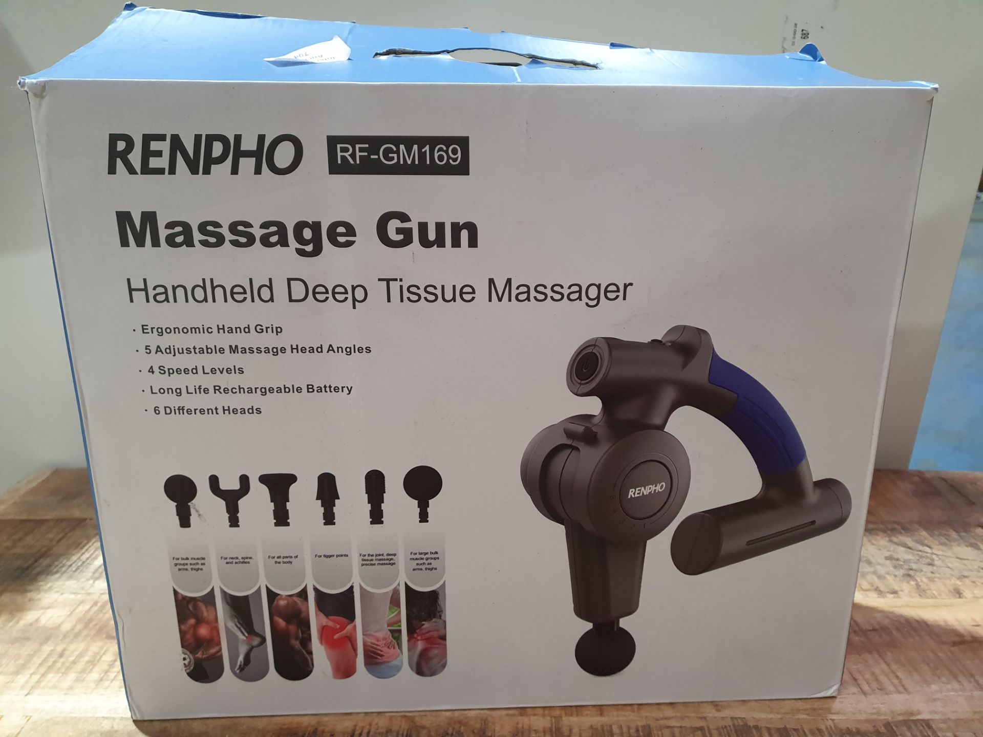 RRP £79.99 Massage Gun - Image 2 of 2