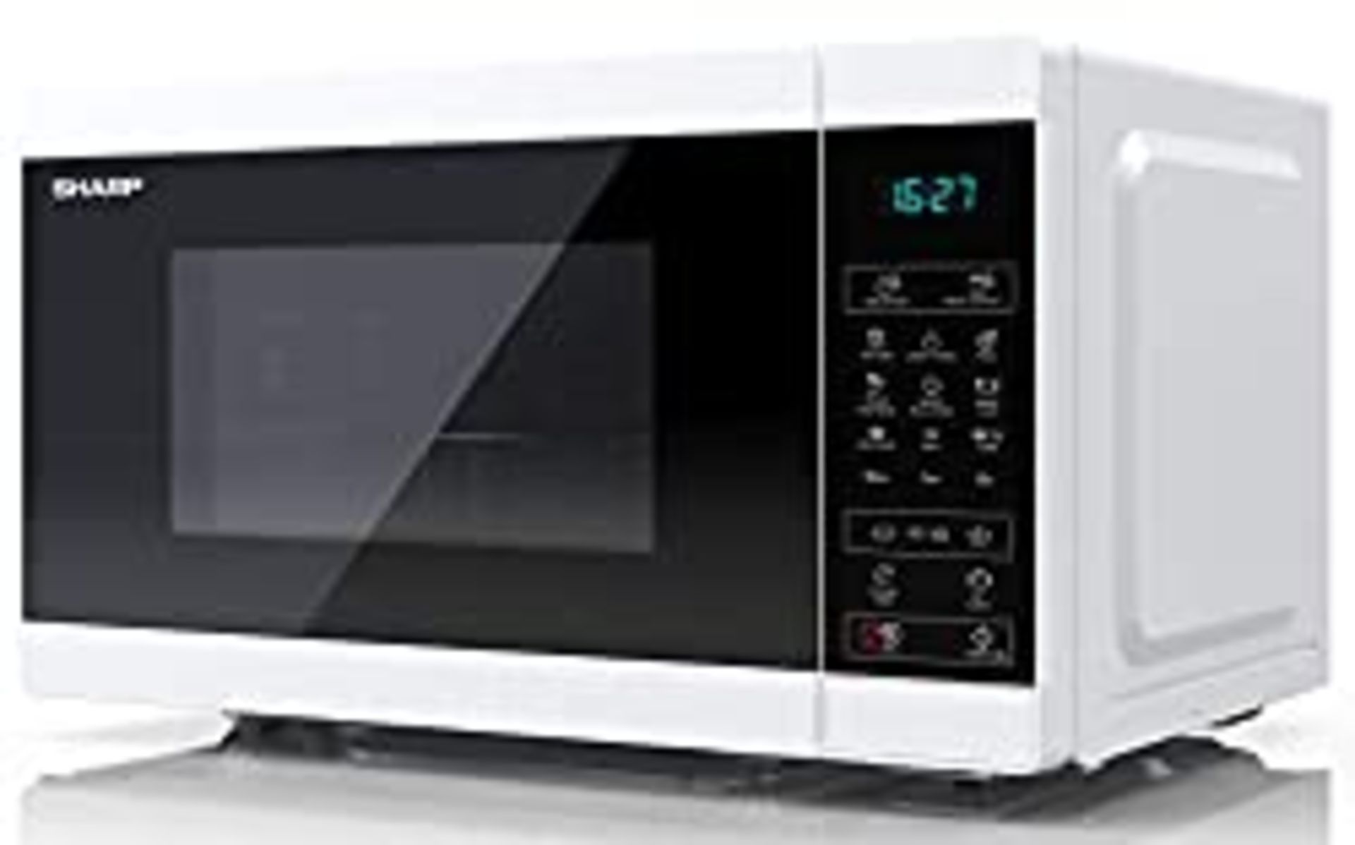RRP £79.99 SHARP YC-MG02UW - 800W 20L Microwave with Grill