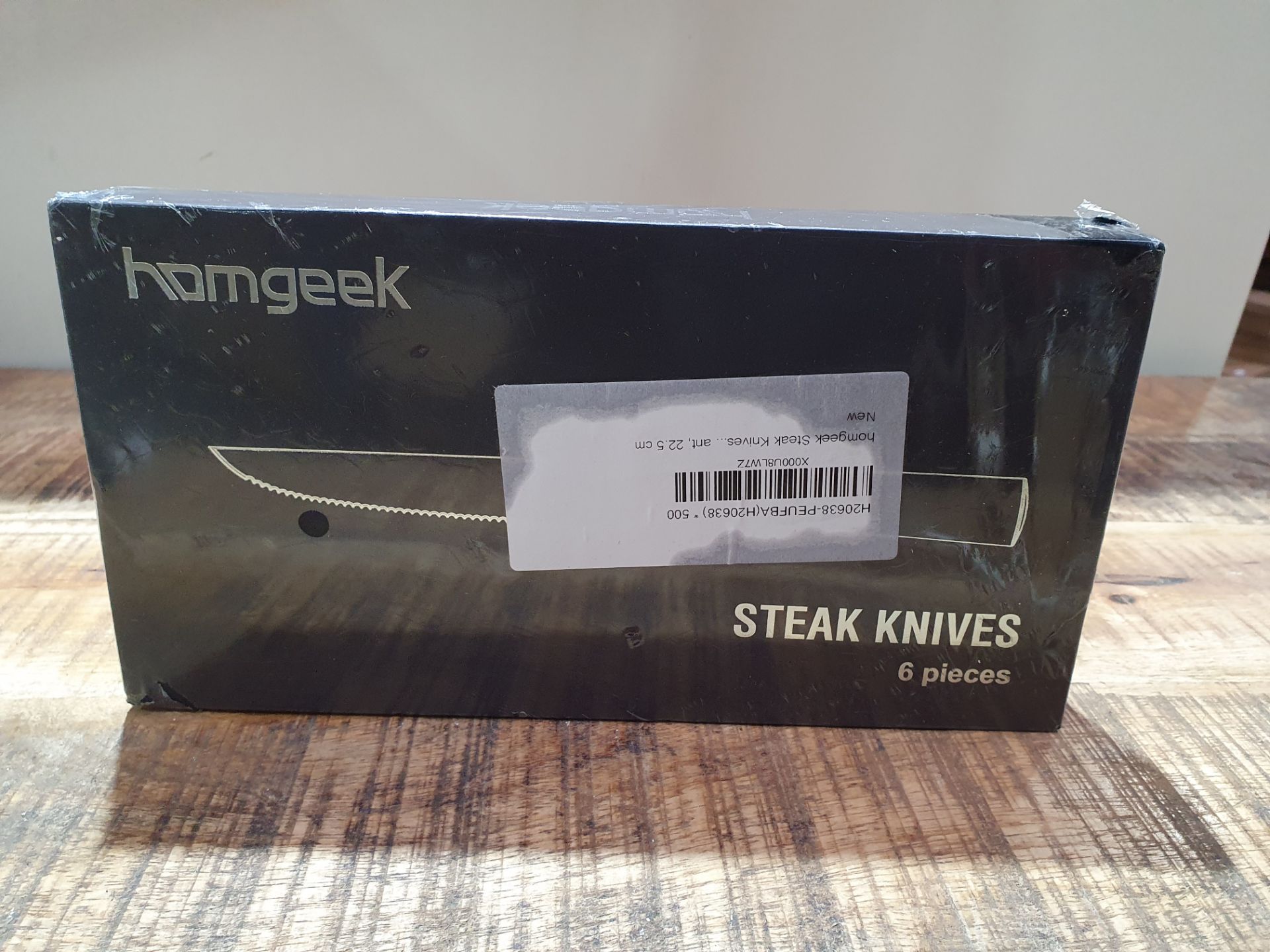 HOMGEEK STEAK KNIVES 6 PIECES RRP £34.99 - Image 2 of 2