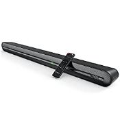 RRP £55.28 Heymell 130W Sound Bar for TV