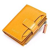RRP £20.47 SENDEFN Women's RFID Blocking Leather Small Compact