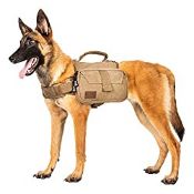 RRP £35.98 OneTigris Dog Rucksack Travel Camping Hiking Dog Backpack for Medium Dogs