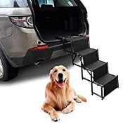 RRP £62.99 Foldable Dog Car Stairs