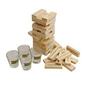 RRP £9.00 Solid Tipple Tower Drinking Game