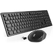 RRP £17.99 Wireless Keyboard & Mouse