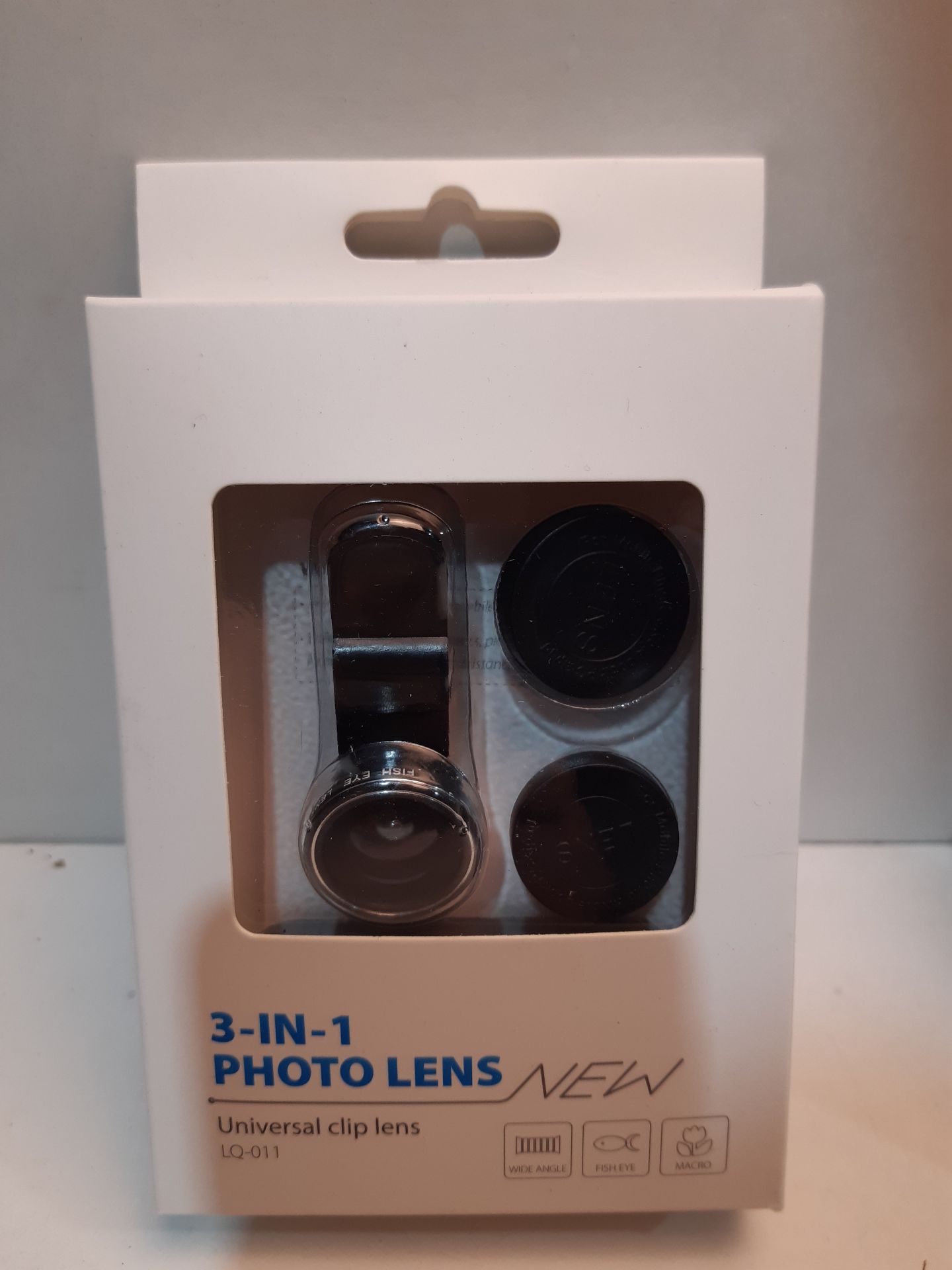 RRP £15.98 Mobile Phone Camera Lens Kit Phone Lens With Fish Eye - Image 2 of 2