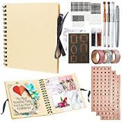 RRP £9.98 KreativeKraft Scrapbook Accessories Set with 1000+